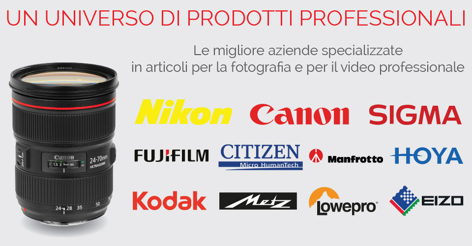 Un universo di prodotti professionali